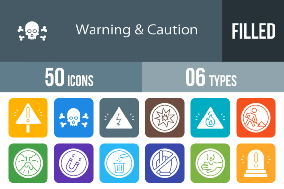 50 Warning & Caution Icons for Maximum Clarity