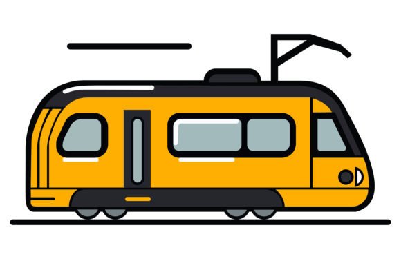 Cool Modern Flat Design Public Transport: A Designer's Asset
