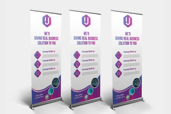 Corporate Roll-up or Banner: Your Event's Visual Anchor