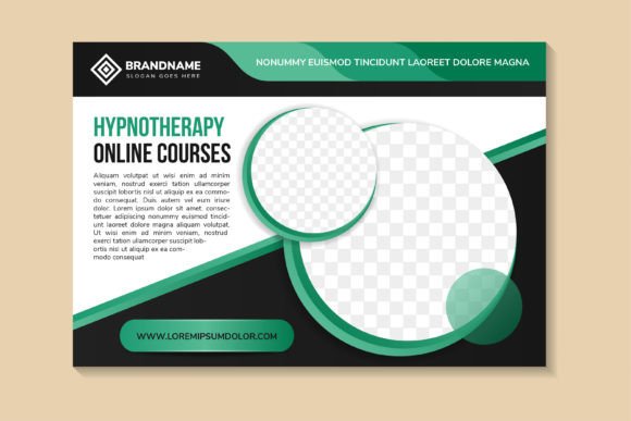 Designing Calm: The Hypnotherapy Horizontal Banner Template