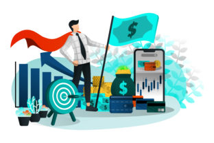 Entrepreneur & Finance: Illustrations for Modern Branding