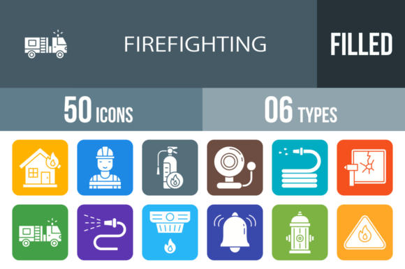 Essential Firefighting Icons for Modern Design