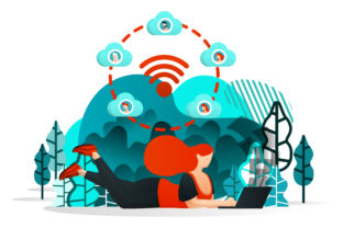 Illustration for Internet of Things: Visualizing Connection