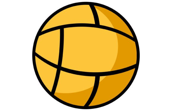 Mastering the Volleyball Flat Icon Vector