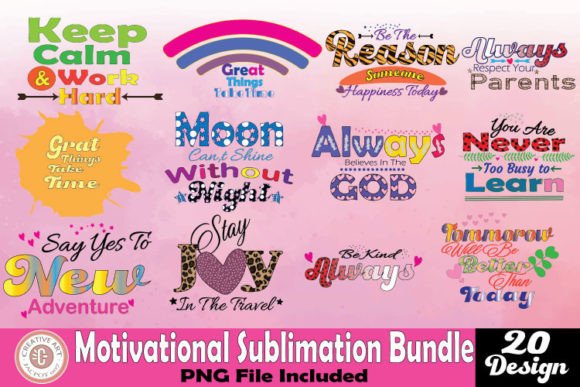 Motivational - Sublimation - Presentatio: A Designer's Toolkit for Impactful Graphics