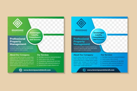 Property Management Square Banner: Your Social Media Blueprint