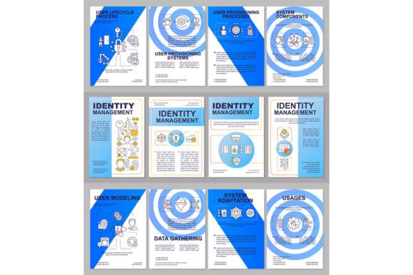 Secure Your Brand's Message with Identity Management Brochure Templates