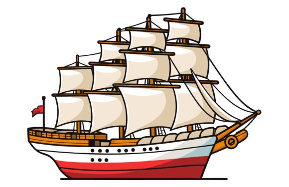 Ships in the Ocean with a Seagull Vector: A Designer's Guide