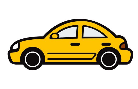 Vehicle Car Vector Illustration: Your Flexible Design Asset