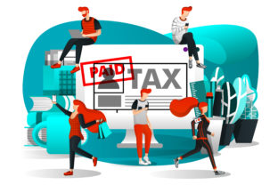 Visualizing the Mundane: Making Taxes Relatable with Vector Art